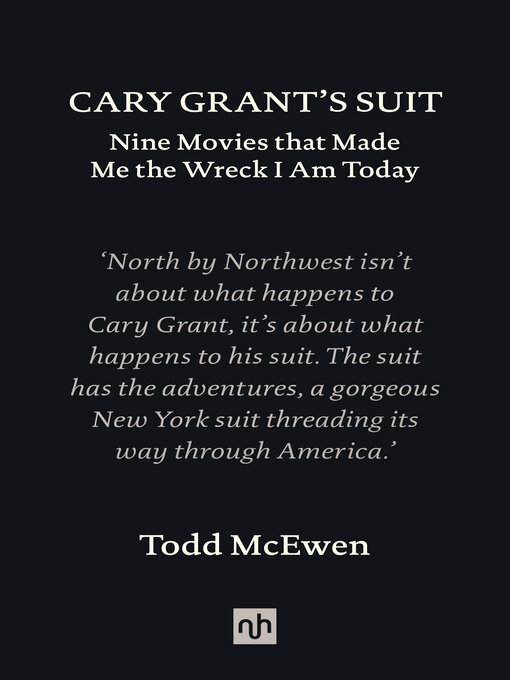 Title details for Cary Grant's Suit by Todd McEwen - Available